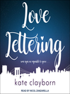 Cover image for Love Lettering